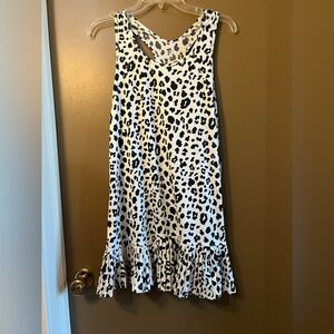 Leopard athletic dress